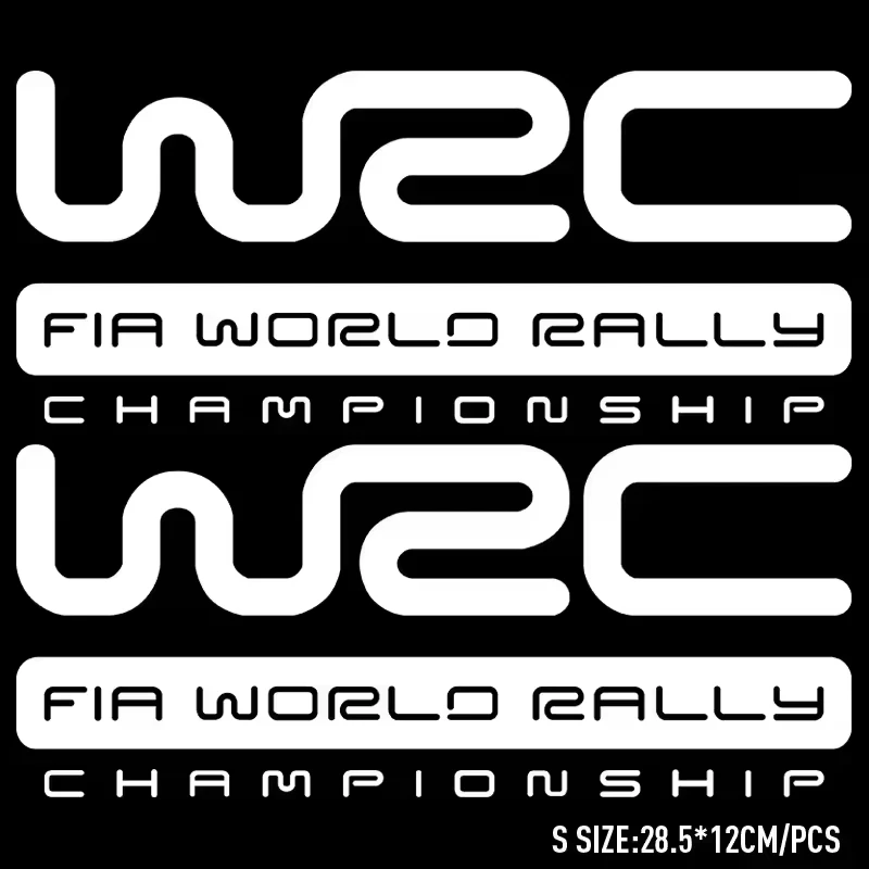 WRC Style Car Body Sticker