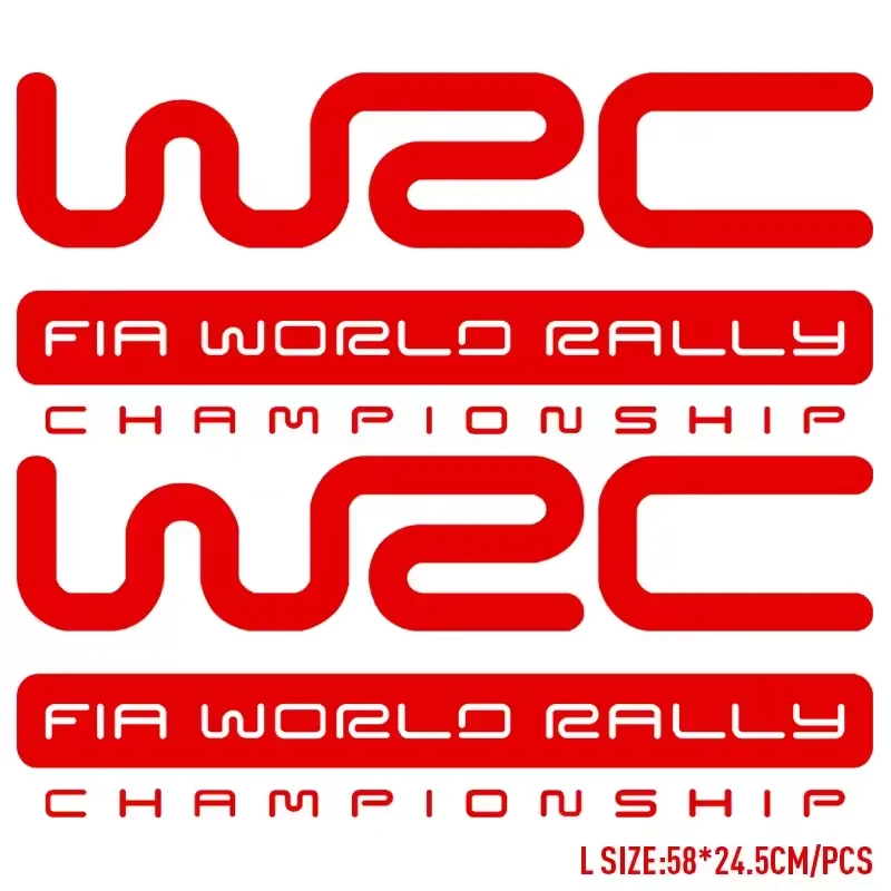 WRC Style Car Body Sticker