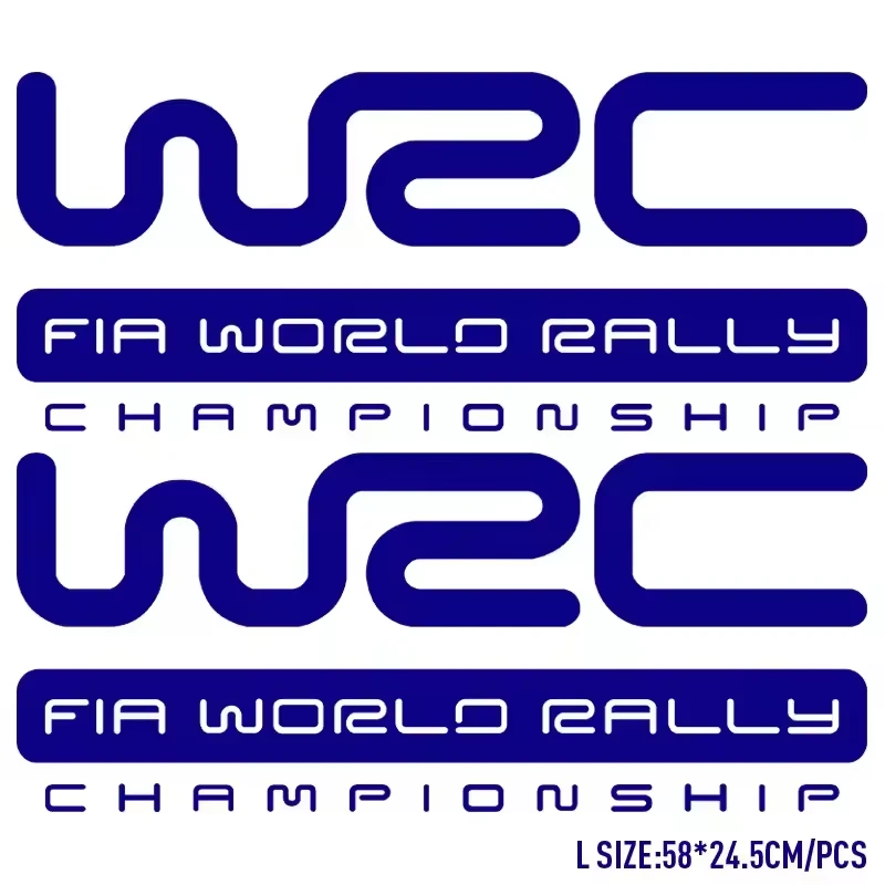 WRC Style Car Body Sticker