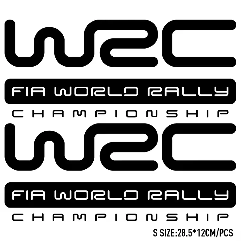 WRC Style Car Body Sticker